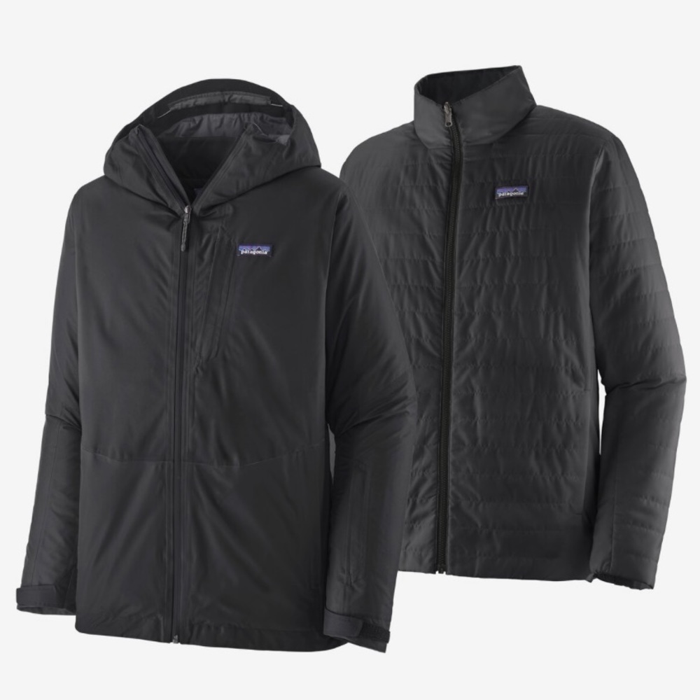 Patagonia mens 3 in 1 Jacket - barley worn, mint condition